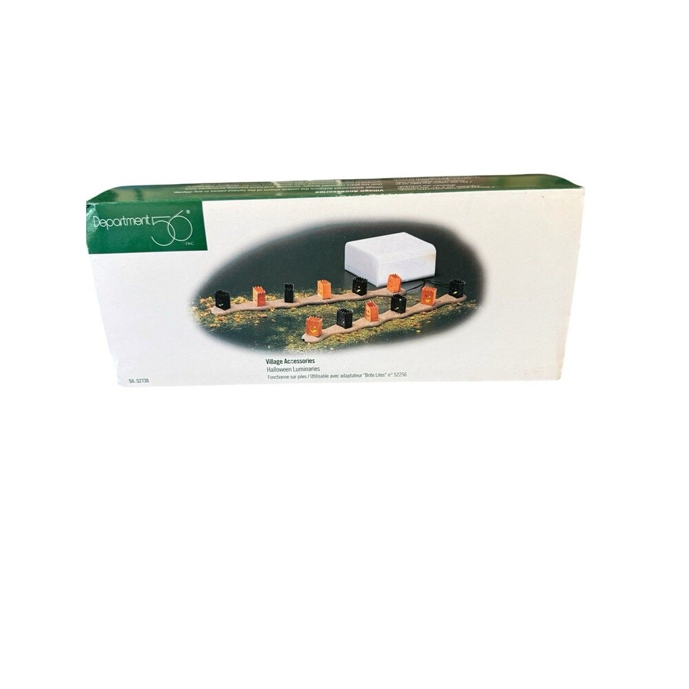 Department 56 Halloween Luminaries 56.52738 Retired Village Accessory